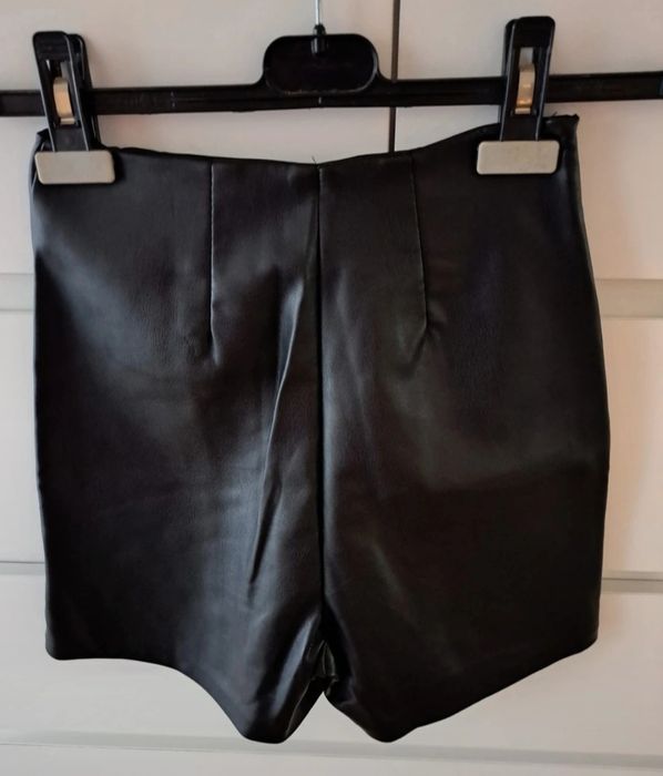 Calcoes de napa pretos xs