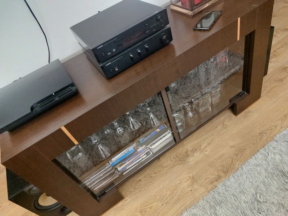 Stolik RTV - kolekcja VOX Modern Wenge