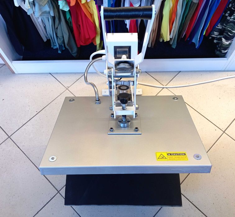 Prasa termotransferowa 40x50 elektromagnes sublimacja DTF