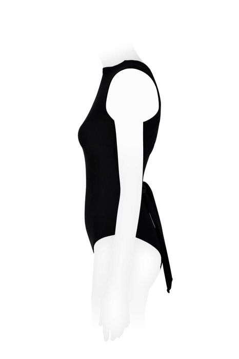 Body second skin - BODY TIE PRETO - com etiqueta!