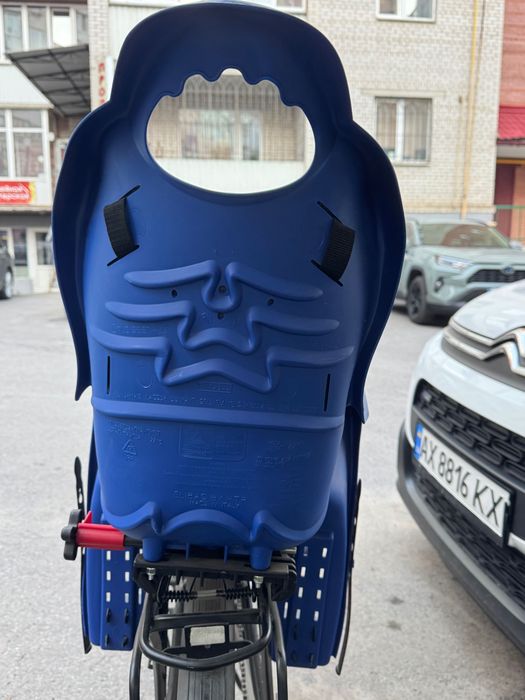 Велокрісло HTP design Elibas Т дитяче на раму синє