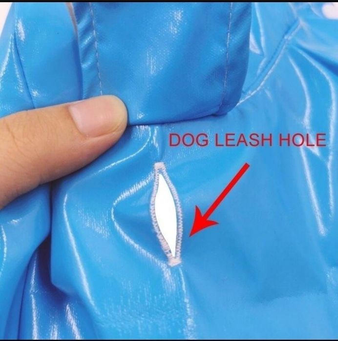 Плащ для собаки рефлекторный