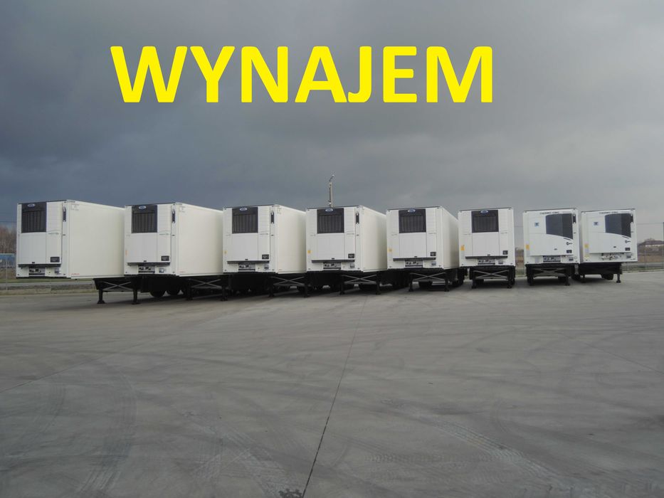 Wynajem najem dzierżawa naczepa chłodnia naczepy Schmitz Cargobull