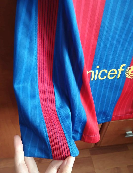 camisola FCB Barcelona t shirt futebol nike dri fit equipamento