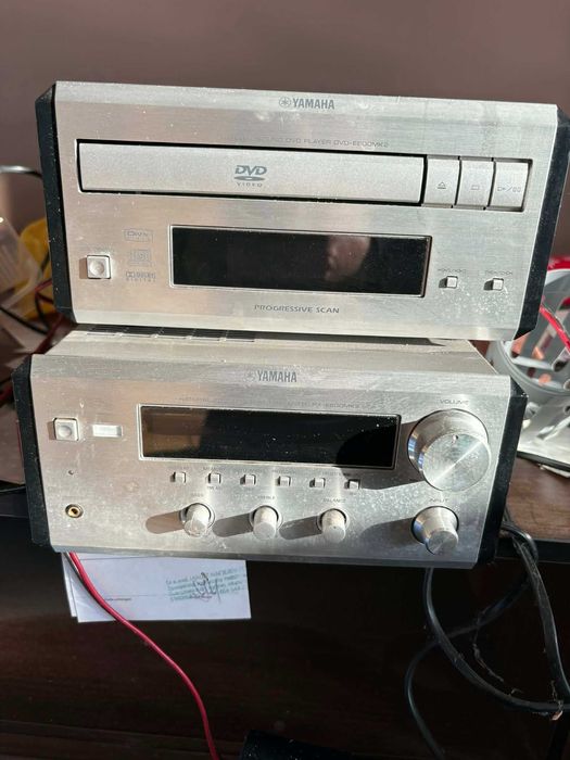 Zestaw Yamaha Amplituner DVD-E600MK2 RX-E600MK2 + głośniki