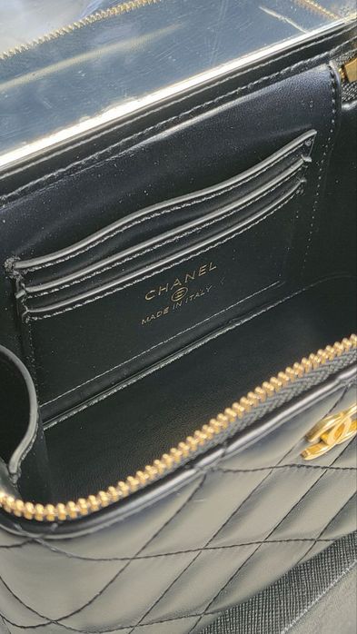 Шкіряна сумка Chanel Makeup. Сумка шанель Куб бочонок