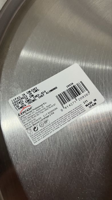 Panela grande para uso profissional