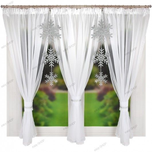 ‼️ SUPER CENA ‼️ Firana  komplet do okna z gwiazdami