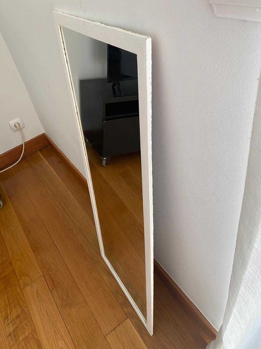 Espelho branco Ikea