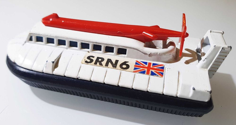 Antiga Miniatura ~ "SRN6 HOVERCRAFT" ~ Matchbox ~ sem Caixa ~ 1972