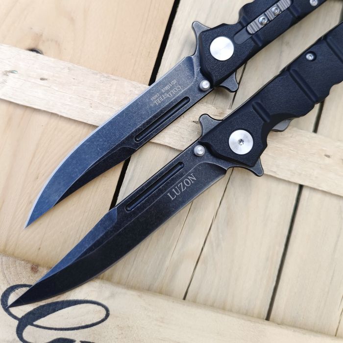 Ніж фліпер Cold Steel Luzon Medium чорний GFN