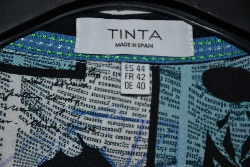 TINTA Hanna Koszula Damska Bluzka DE 40 Oryginalna Wiskoza Jak Nowa