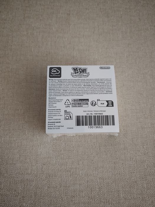Bloco de Notas Autocolantes Yoshi: The Mysterious Book My Nintendo – Novo e Selado