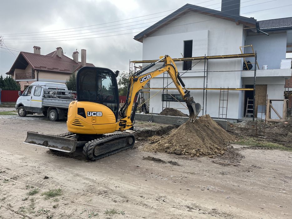 Оренда міні екскаватора jcb 8030, фото 3