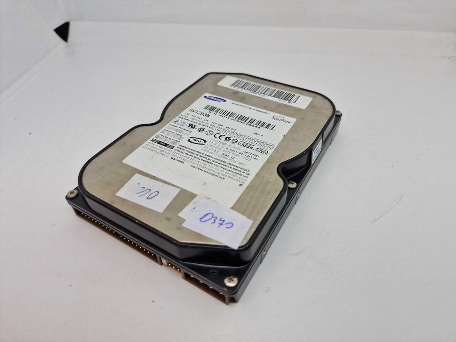 Dysk Twardy Samsung SpinPoint V80 120GB 3.5 IDE ATA Molex SV1203N Retro Xbox