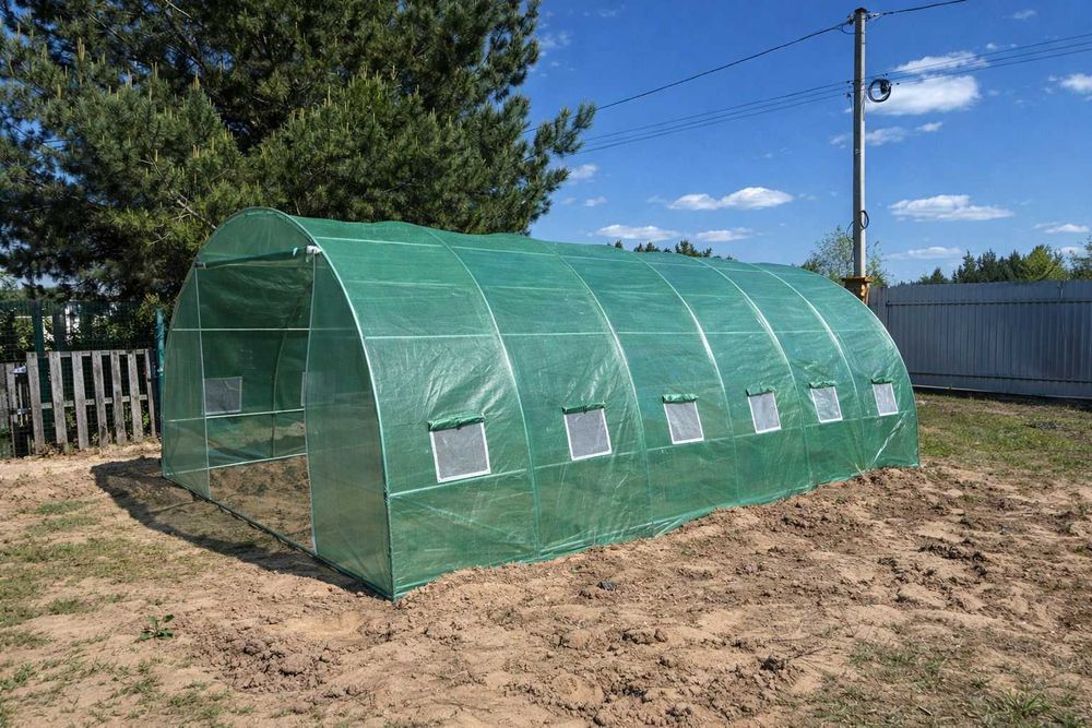 Парник теплиця розмір 18 м² Європейська якість теплица тент тунель