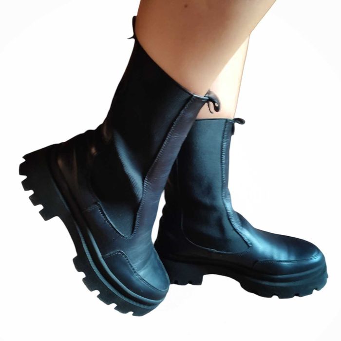 Демісезонні челсі Abbi shoes з натуральної шкіри