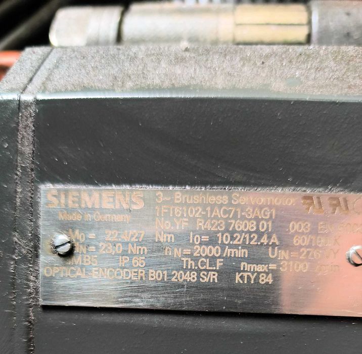 servo motor siemens