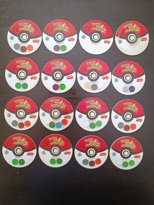Tazos Pokémon attack 2