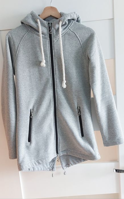 Bluza parka szara