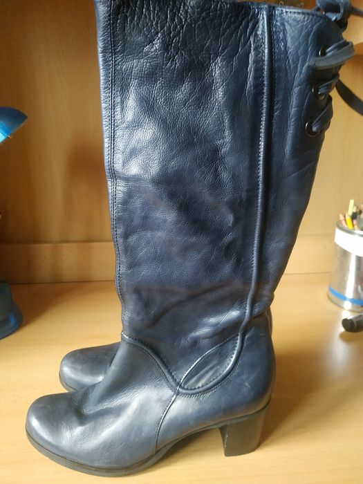 Kozaki skórzane rozmiar 37.