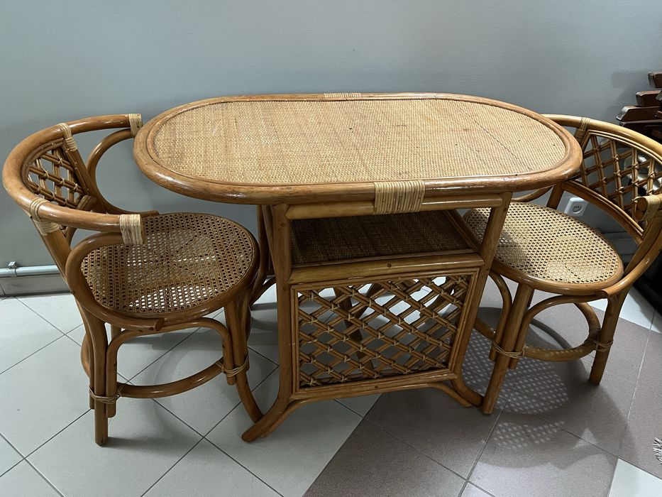 Zestaw mebli ratanowych