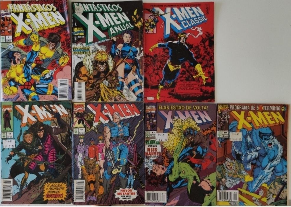 46 revistas X-MEN