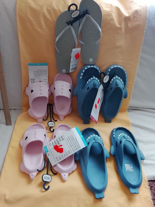 Шлепанцы. Сланцы. Кроксы. Новые