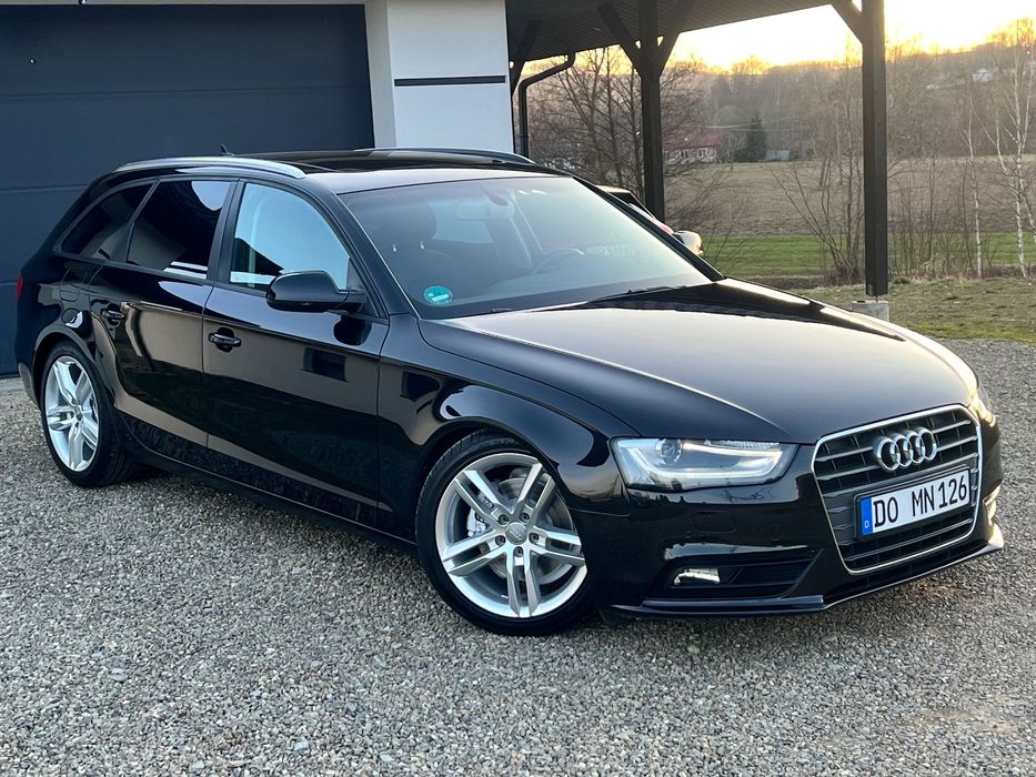 Audi A4 Avant S-LINE 1000% Bezwpadkowy Jak nowe!!