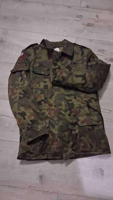 Gruba kurtka wojskowa Bechatka