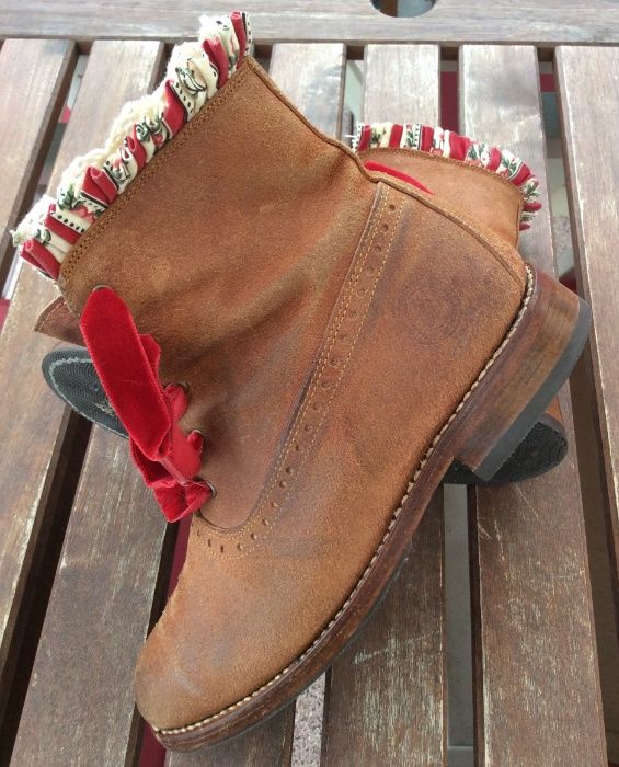 Botas da marca Portuguesa Green Boots - fabrico manual