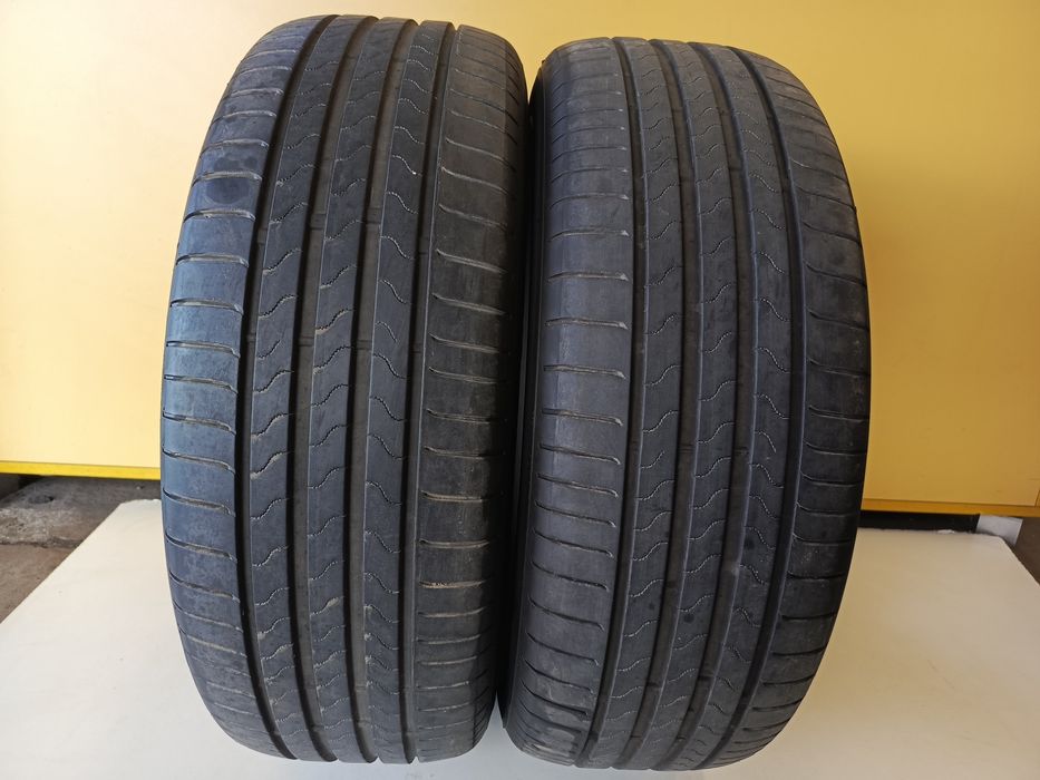 2 opony letnie używane BRIDGESTONE 215/60/17