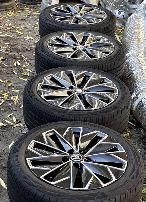 Диски R18 5/112 Skoda Superb Octavia A7 A8 Karoq Kodiaq Enyaq VW Tiguan Passat B8 T-Roc Audi Seat