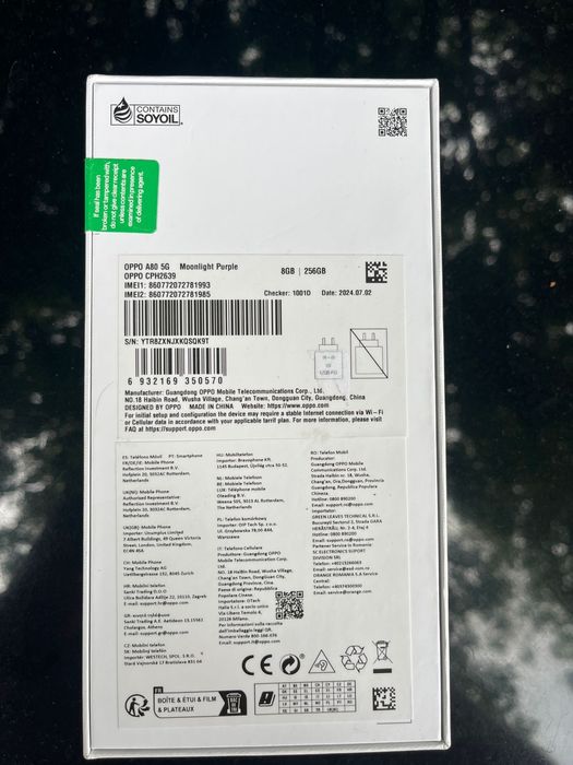 Oppo a80 5g 8/256gb