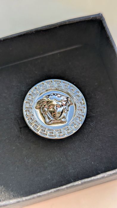 Запонки versace silver 2шт