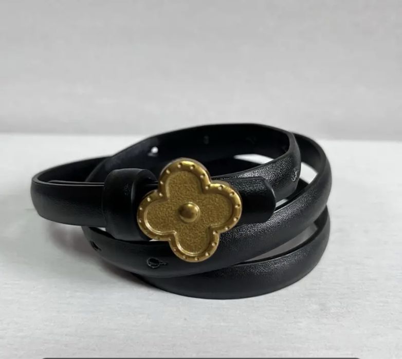 Brazowy Pasek skóra naturalna