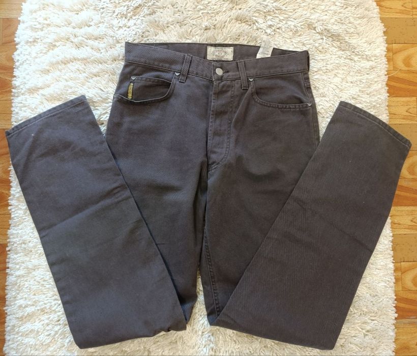 Джинси класичні стильні прямі Armani Jeans, чоловічі, мужские