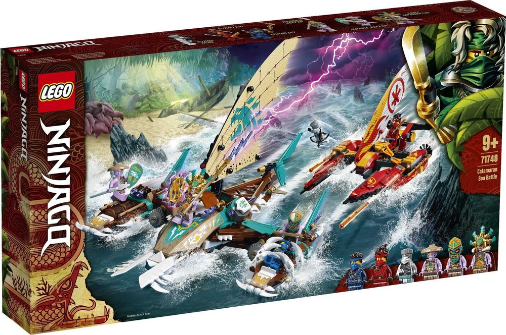 Lego Ninjago 71748 Catamaran Sea Battle NOWY