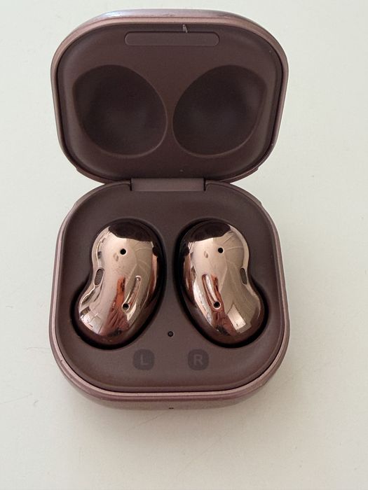 Słuchawki bezprzewodowe Samsung Galaxy Buds Live SM-R180NZN Dokanałowe Bluetooth 5.0 Miedziany