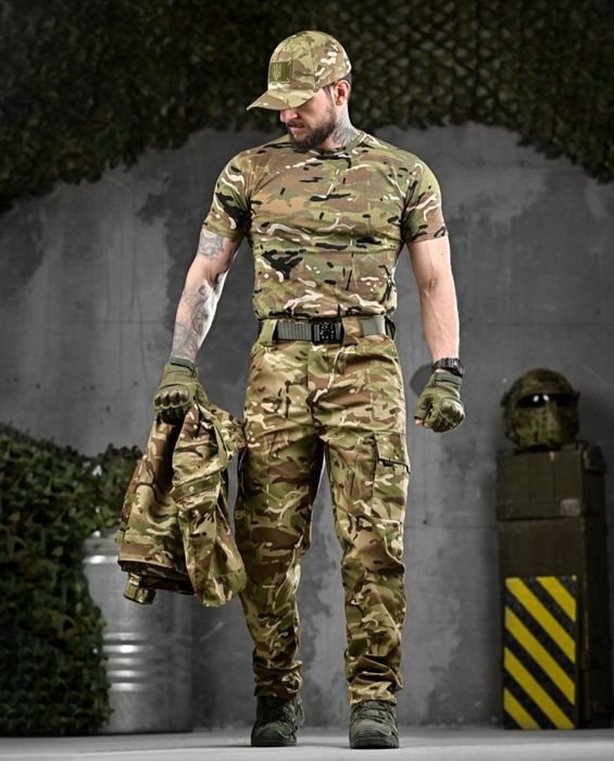 Військовий костюм Defender 6 in 1 / тактичний комплект одягу мультикам