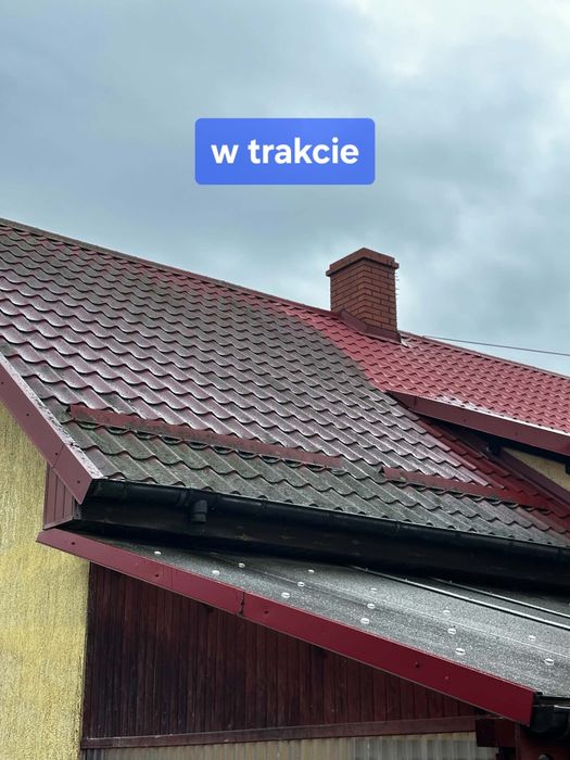 Mycie  kostki  elewacji  i dachu
