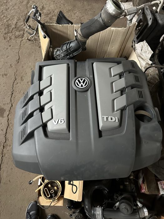 Турбина крышка двигателя патрубок touareg туарег 3.0 tdi