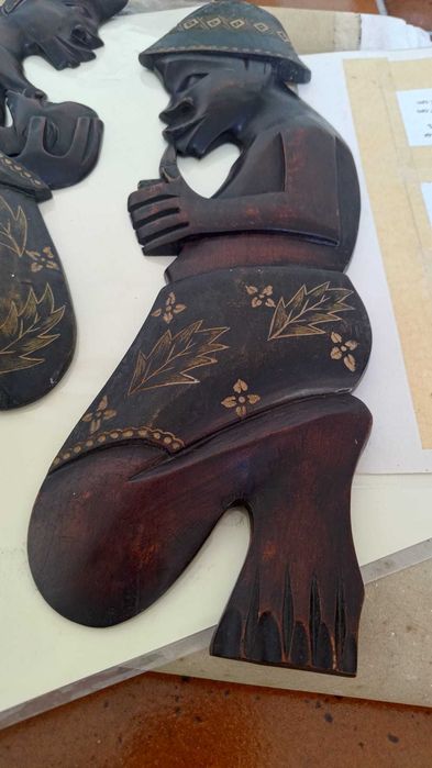 Artesanato Angola (2 peças, 410*140 mm cada)