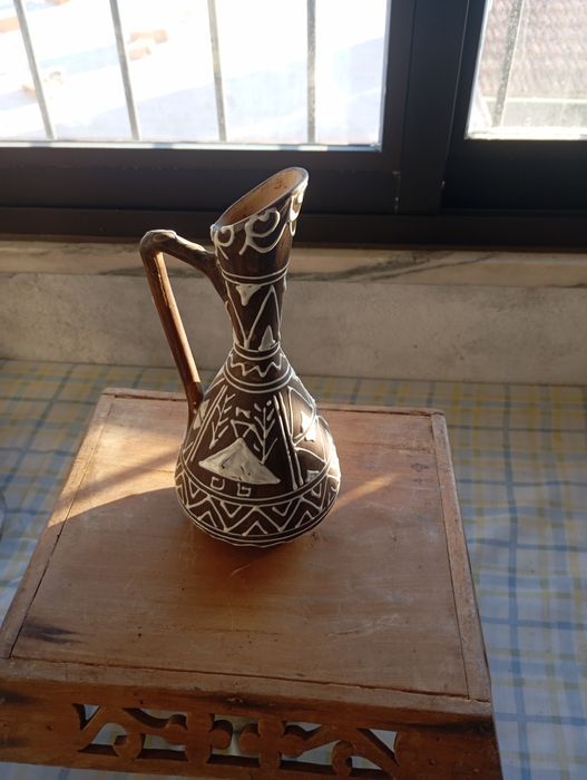 Jarro Decorativo em Cerâmica Artesanal483747098118082563