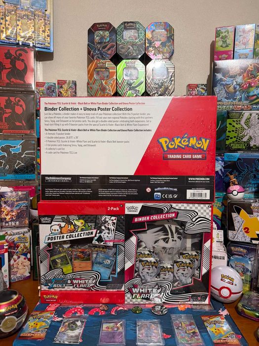 Pokemon Black bolt e White flare  Sam's Club (Exclusivo da América.)