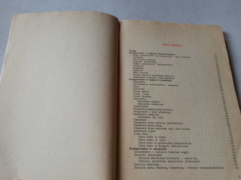 A. Pytel "Pomoc w nagłych wypadkach u dzieci" 1986