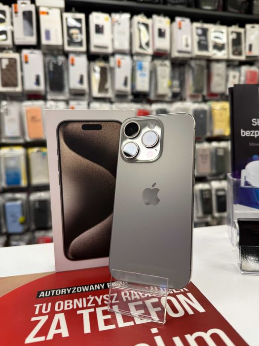 iPhone 15 Pro 128GB | Gwarancja | Stan idealny