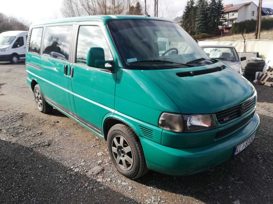 T4/2.5/TDI/102KM/MULTIVAN/KLIMA/Nawiewy/Tył/Vebasto/Skóry/LIFT/OKAZJA!
