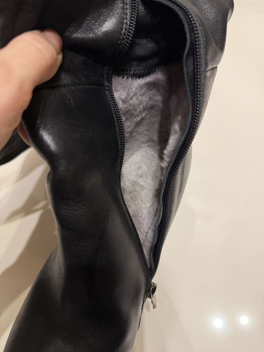 Чоботи/сапоги зимові. Натуральна шкіра.