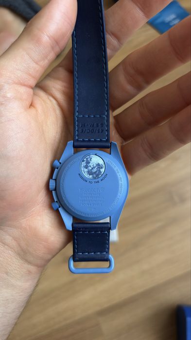 Omega x Swatch - Limited - Super Blue Moon Phase